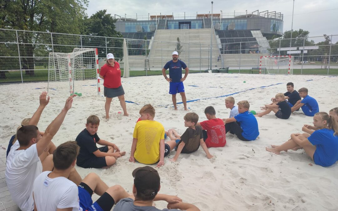 FOTO: Ostravský Beach Handball minikemp se povedl. Podívejte se